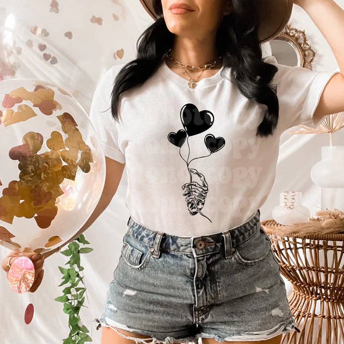 Heart Balloons for wholesale by Custom Gifts and Tees