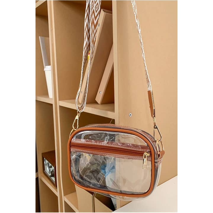 42POPS - Wholesale Crossbody Bag - Women's - `.Game Day Stadium Approved Clear Crossbody Bag21