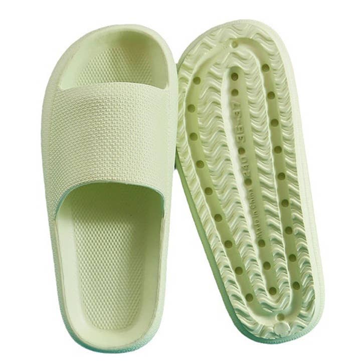 ACCITY - Wholesale Slides - Women's - HOUSEHOLD LIGHTWEIGHT SOLID COLOR SLIPPERS_CWSHS04221