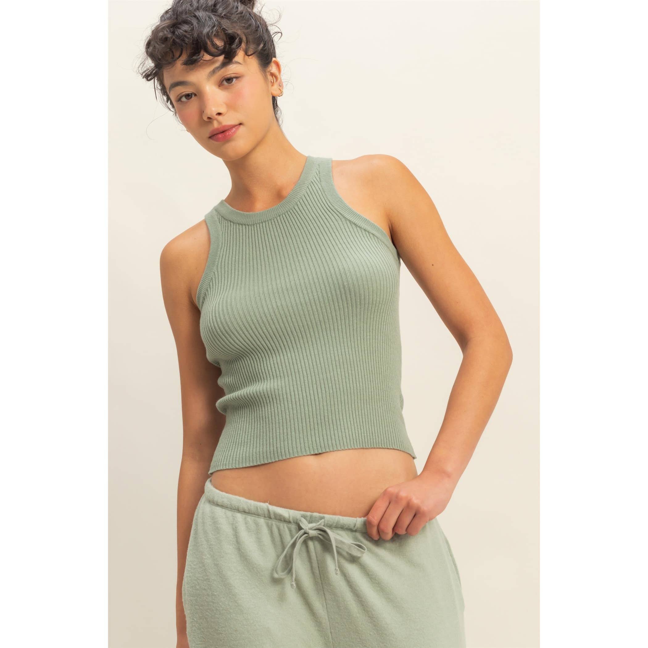 Double Zero - Wholesale Tank Top - Women's - Ribbed Knit Tank Top17