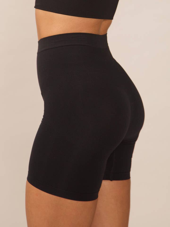 Soft Touch Contour Shaping Undershorts in Black for wholesale by Rachel