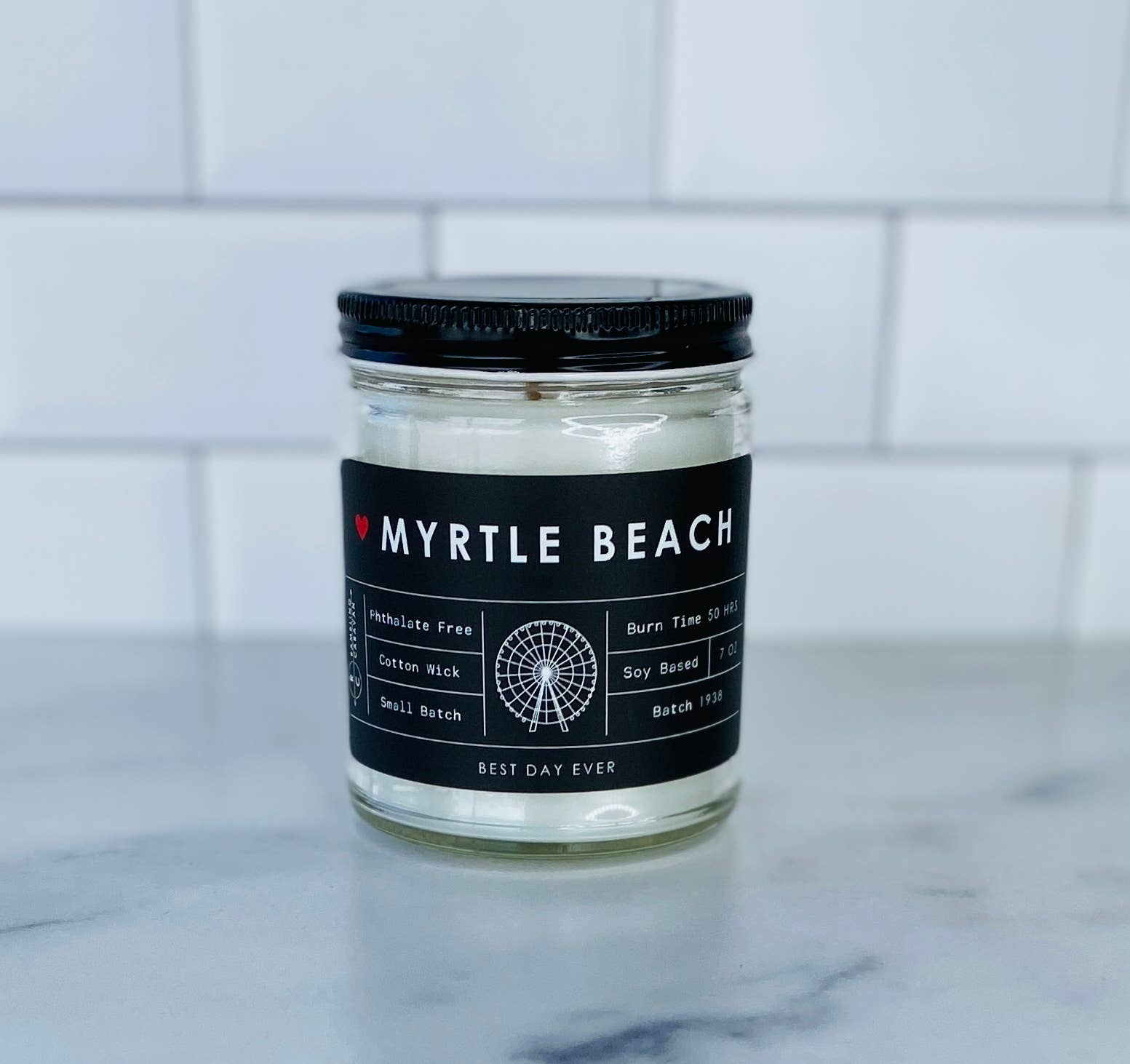 Rambling Caravan - Wholesale Jar/Filled Candle - Myrtle Beach, SC Candle0