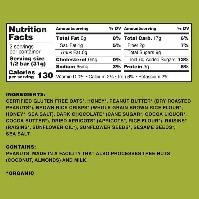 Righteous Felon Craft Jerky - Vente Barres de céréales - Barre de chocolat au beurre d'arachide « Grizzly » de Kate's Real Food 2,2 oz1