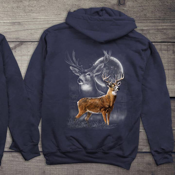 Deer Wilderness Hoodie for wholesale by Artopia