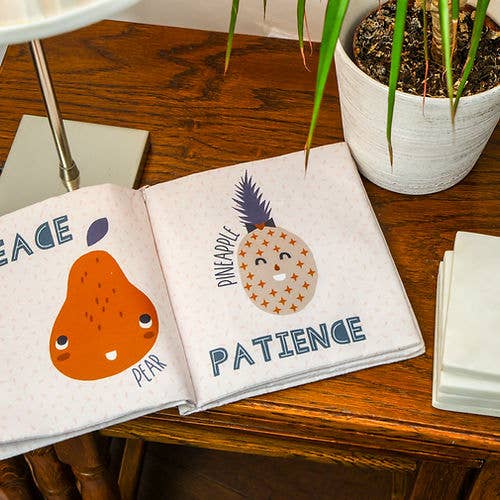 Doodling Faith - Wholesale Baby & Toddler Book (0-2) - Fruit of the Spirit soft crinkle baby book4