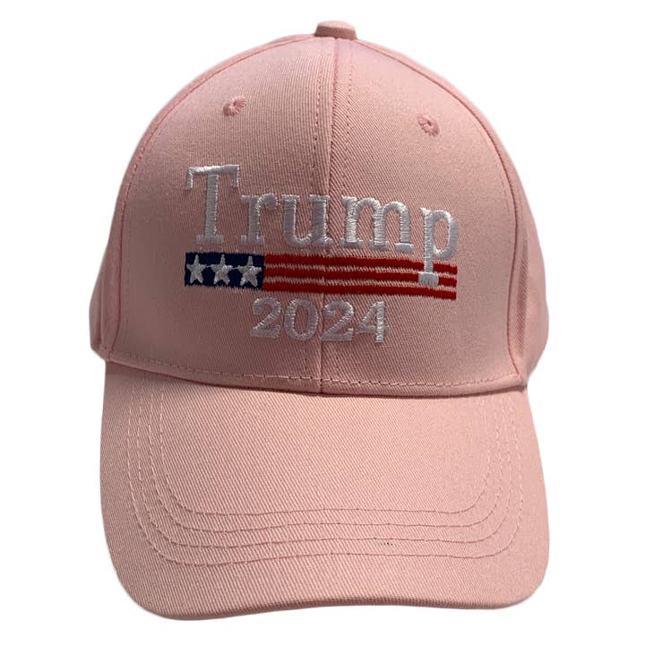 Pink TRUMP 2024 Hat - 3817 for wholesale by I Love My Freedom