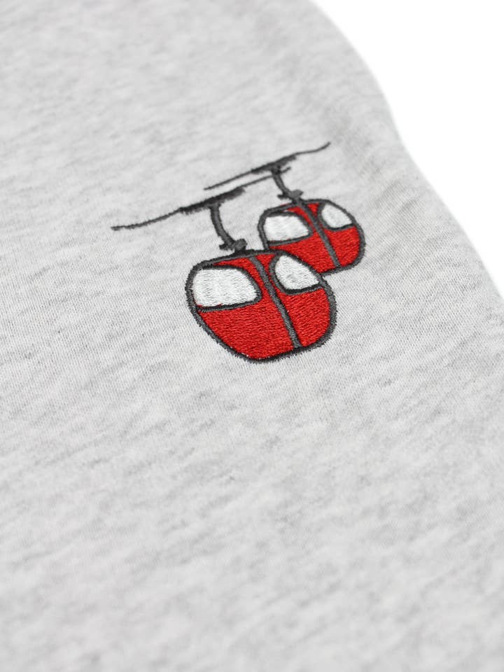 Slopes&Town - Vente Survêtement – enfant - Survêtement enfant avec télécabine rouge des Alpes3