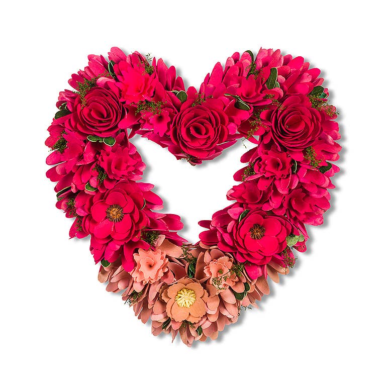 Primitive Valentine Wreath, Valentine decor, Valentine wreath, valentines  day