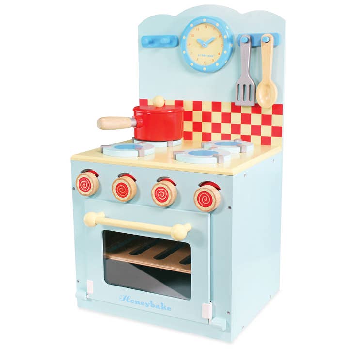 Forno e Fogão Azul TV265/Original Kitchen Oven & Cooker por atacado de Le Toy Van