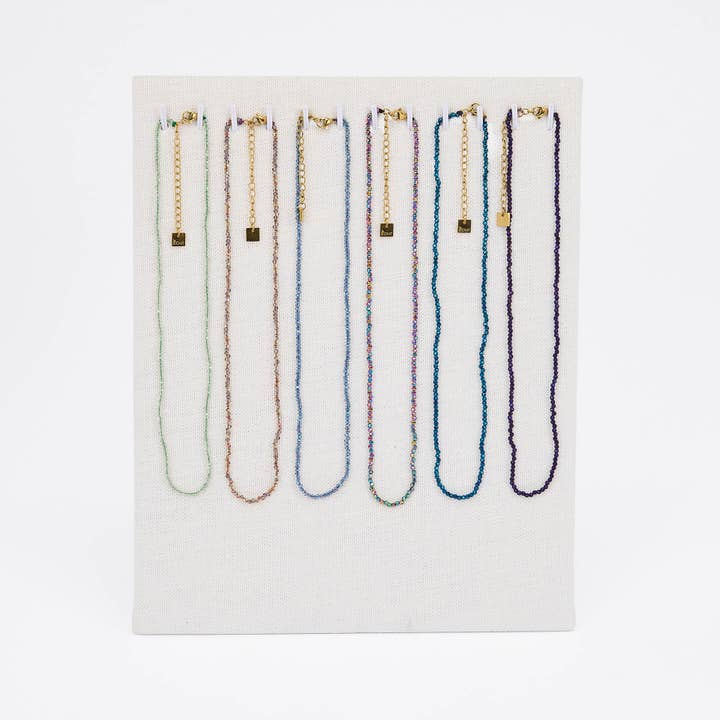 Präsentationsständer mit 30 facettierten Kristallglas-Halsketten, 6 Farben und andere Ergebnisse für deutsche kristallglas im Großhandel. Kostenlose Rücksendungen und 60-Tage-Zahlungsziel auf Faire im Trend auf Faire.