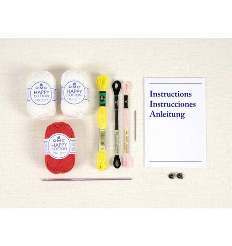 「FUNJI」In Japan - Wholesale Knitting/Crochet Supplies - Popcorn Amigurumi Crochet Kit with Tools for Yarn Lovers3