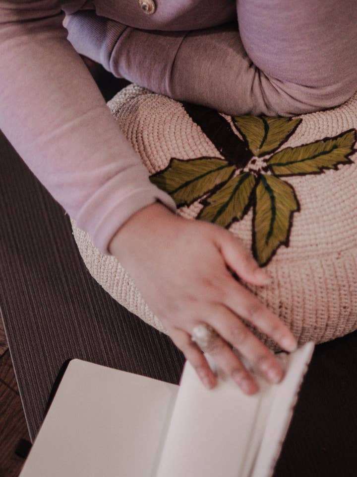 Meditation Cushion - Voanio for wholesale by Ladina Yoga