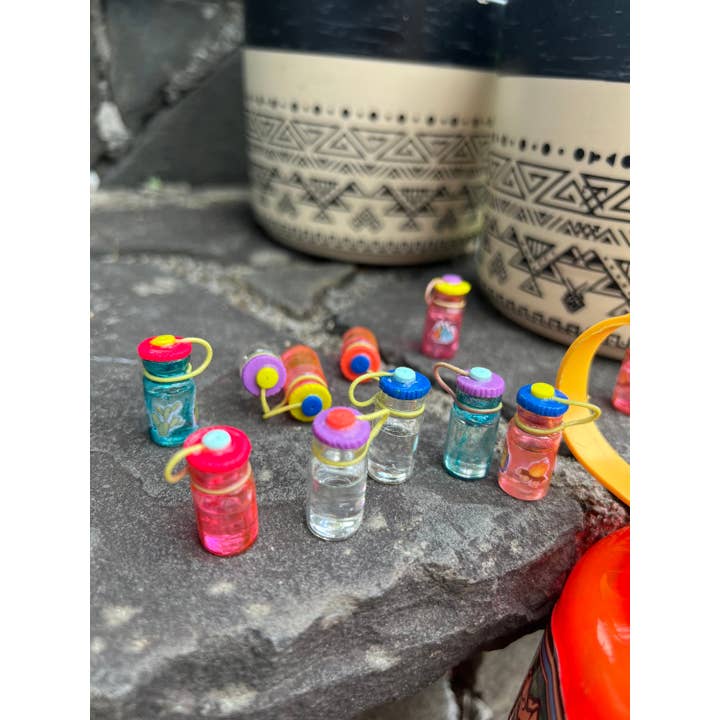 A LITTLE AWESOME - Wholesale Individual Charm/Pendant - Mini Nalgene Bottle Charm