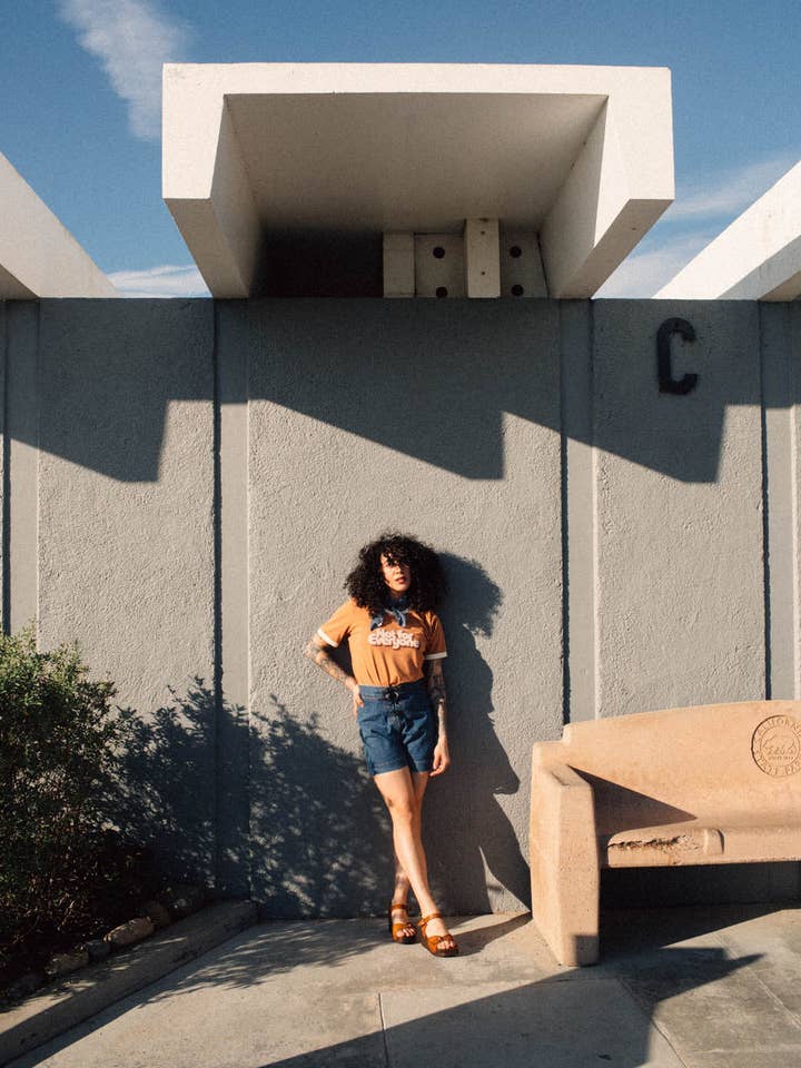 The Bee & The Fox - Wholesale Screen Printed T-Shirt - Women's - Not For Everyone | Women's Fitted Ringer1