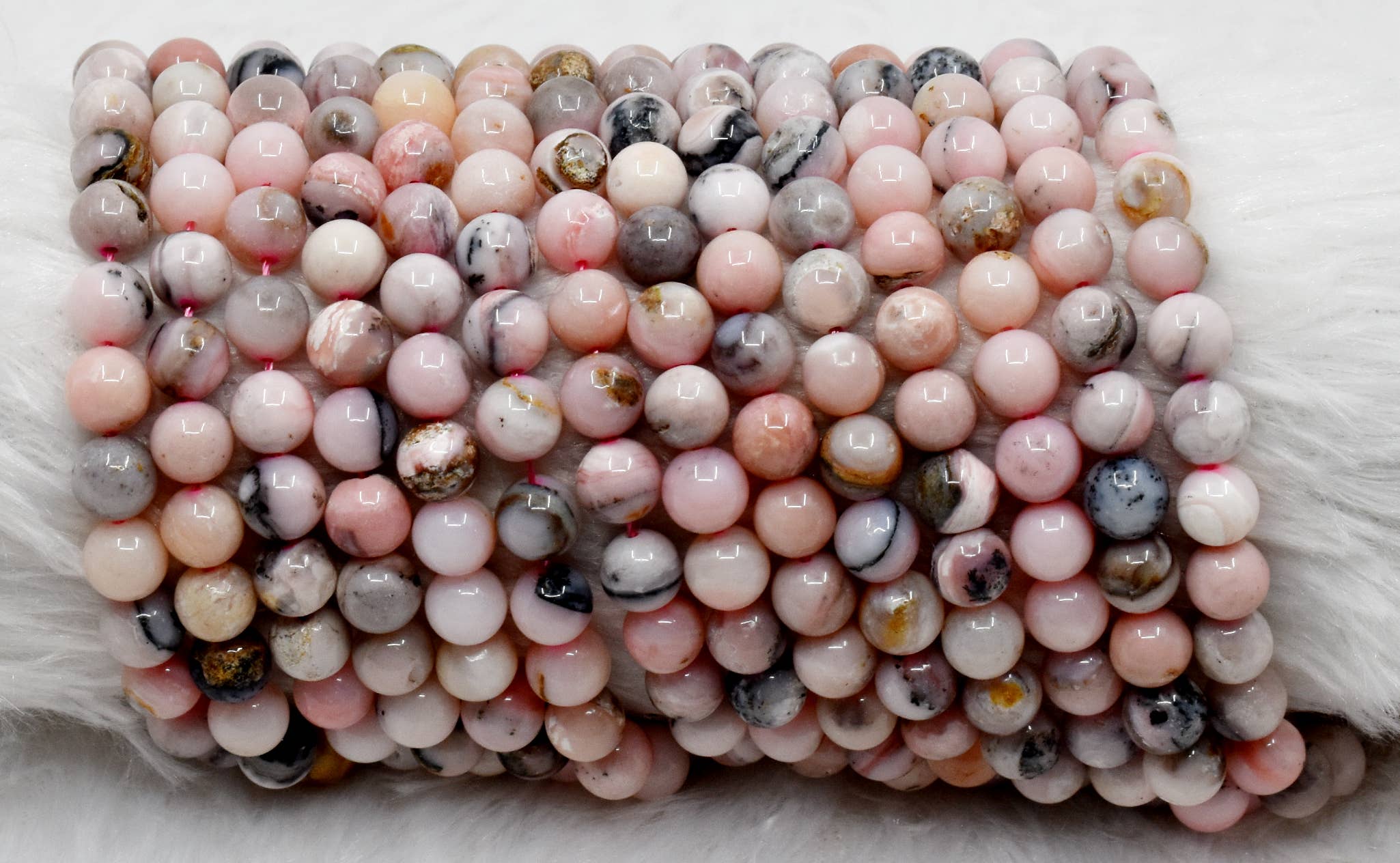 Soothing Crystals - Wholesale Beads - Crystal Jewelry Beads | Pink Opal | Healing Gemstone Beads3