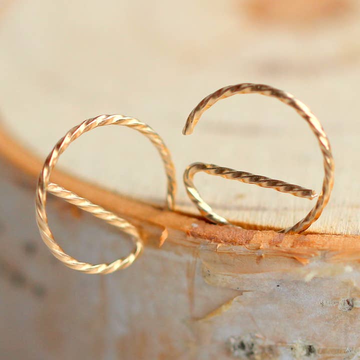 Tiny E Sliders - Twisted for wholesale by Saressa Designs