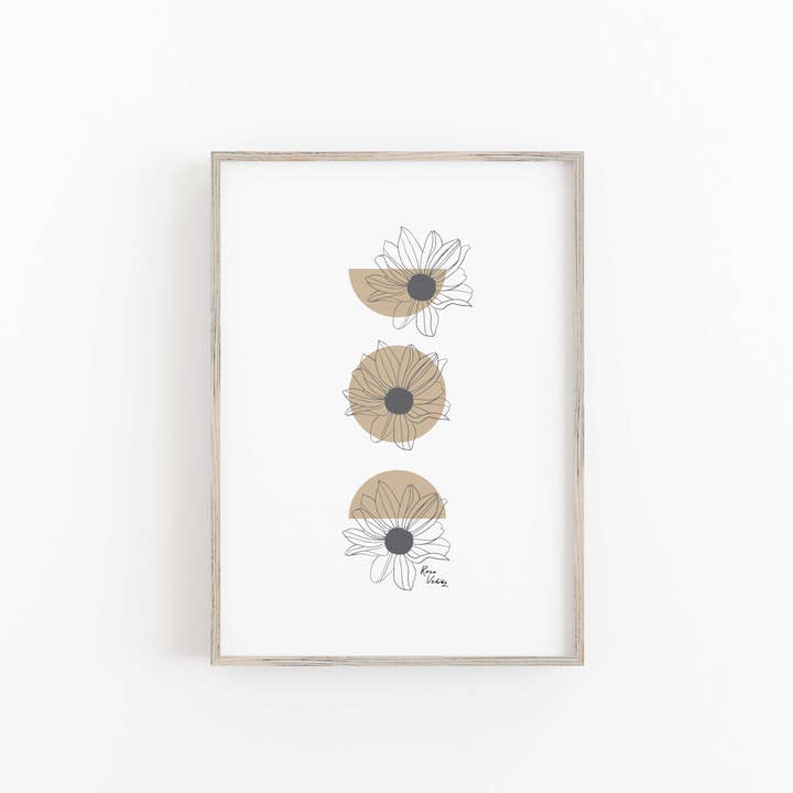 Flower Society | Impression d'art pour la vente par Rosa V Design