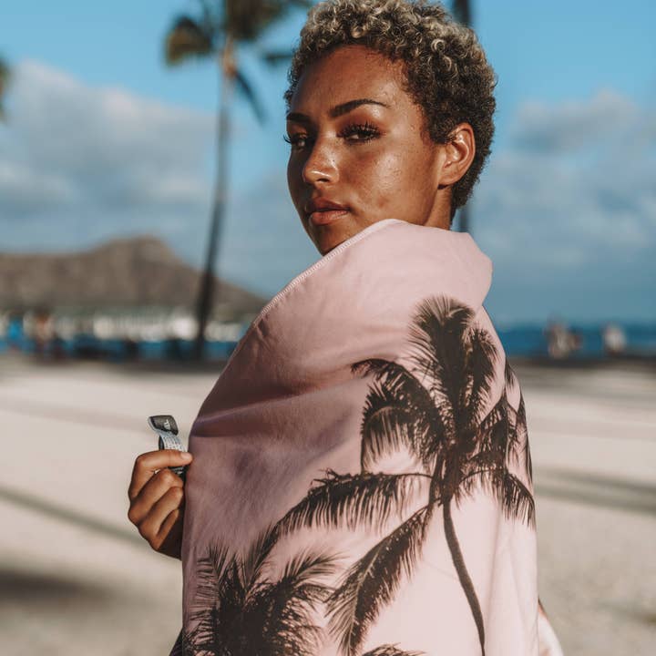 RHB HAWAII - Wholesale Beach Towel - Lanikai sunset Beach Towel5