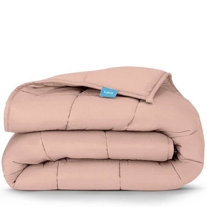 Luna Wellness - Wholesale Bedding Blanket - The "Cozy Comfort" Cooling Bamboo Weighted Blanket