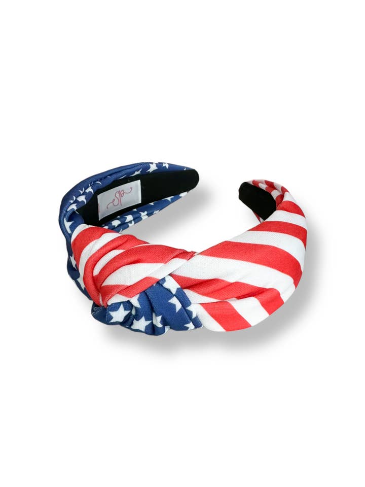 Diadema con estrellas y rayas, paquete de 3 para venta al por mayor de The Sandy Pearls