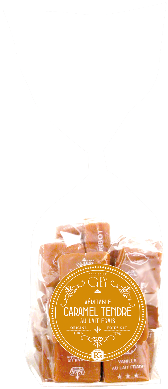 Maison RGEY - Wholesale Caramel - Fresh Milk Caramel 250 g - Demoiselle GEY - 776240