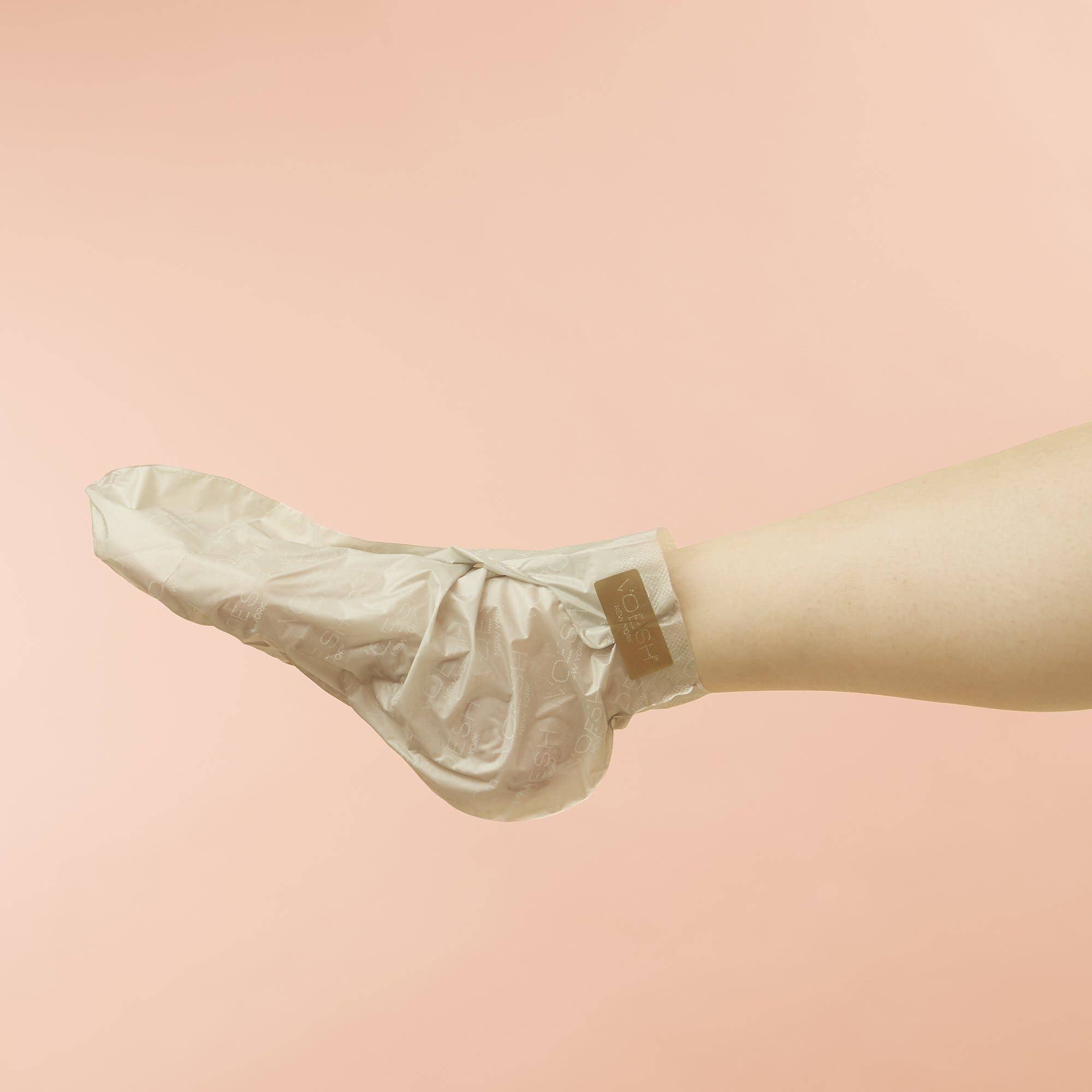 VOESH New York - Vente Chaussettes hydratantes - Chaussettes en collagène avec huile d'argan et extraits floraux1