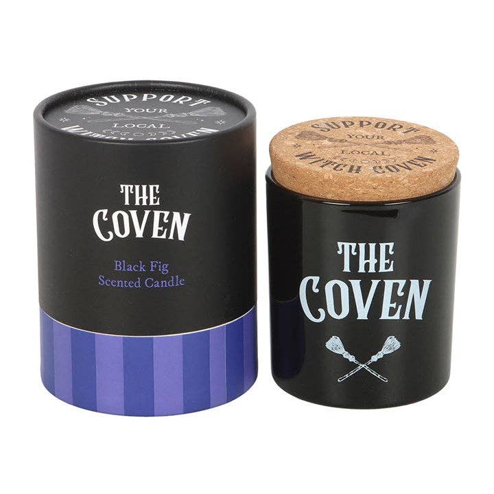 Something Different Wholesale - Wholesale Jar/Filled Candle - The Coven Black Fig Scented Candle1