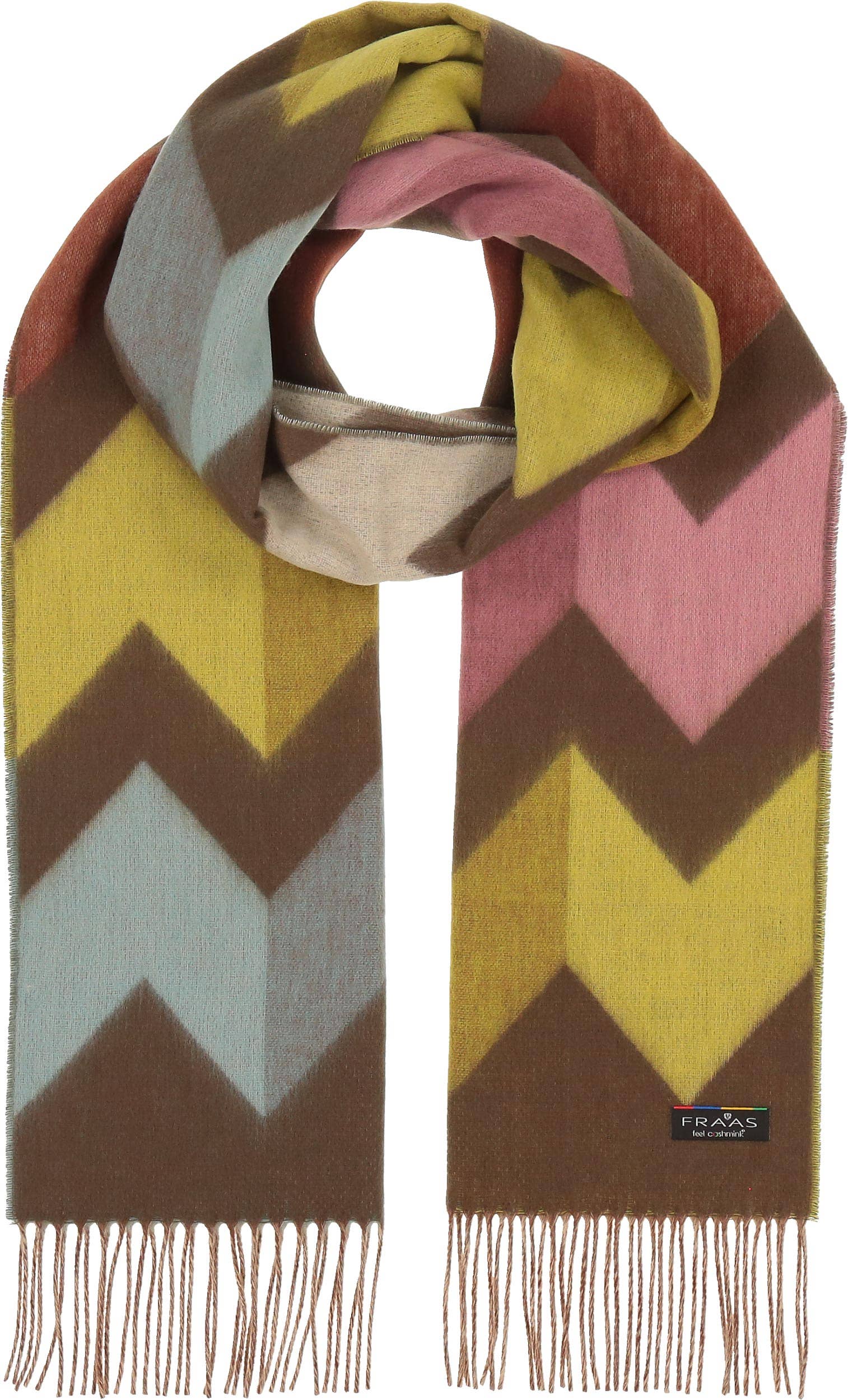 FRAAS - The Scarf Company - Vente Écharpe – femme - Chevron Zig Zag Eco10