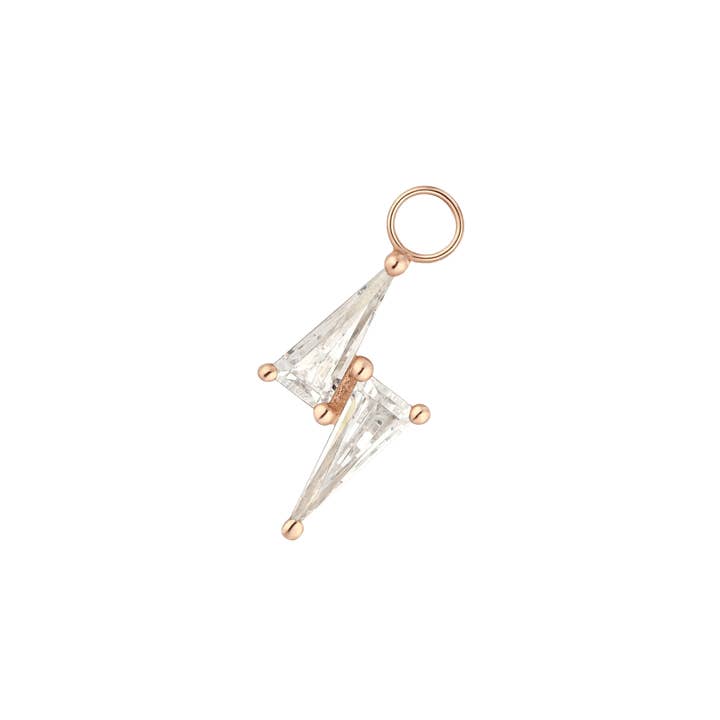 Piercing-zone – Engroshandel Vedhæng/charm – Elektrificere - Cz - Guldcharm
