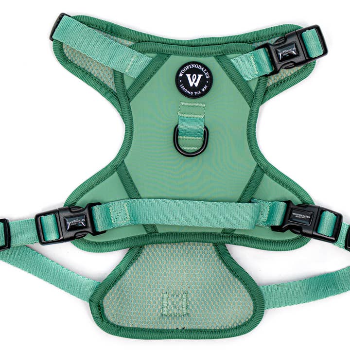Peak Paws Harness - Green for wholesale by Woofingdales