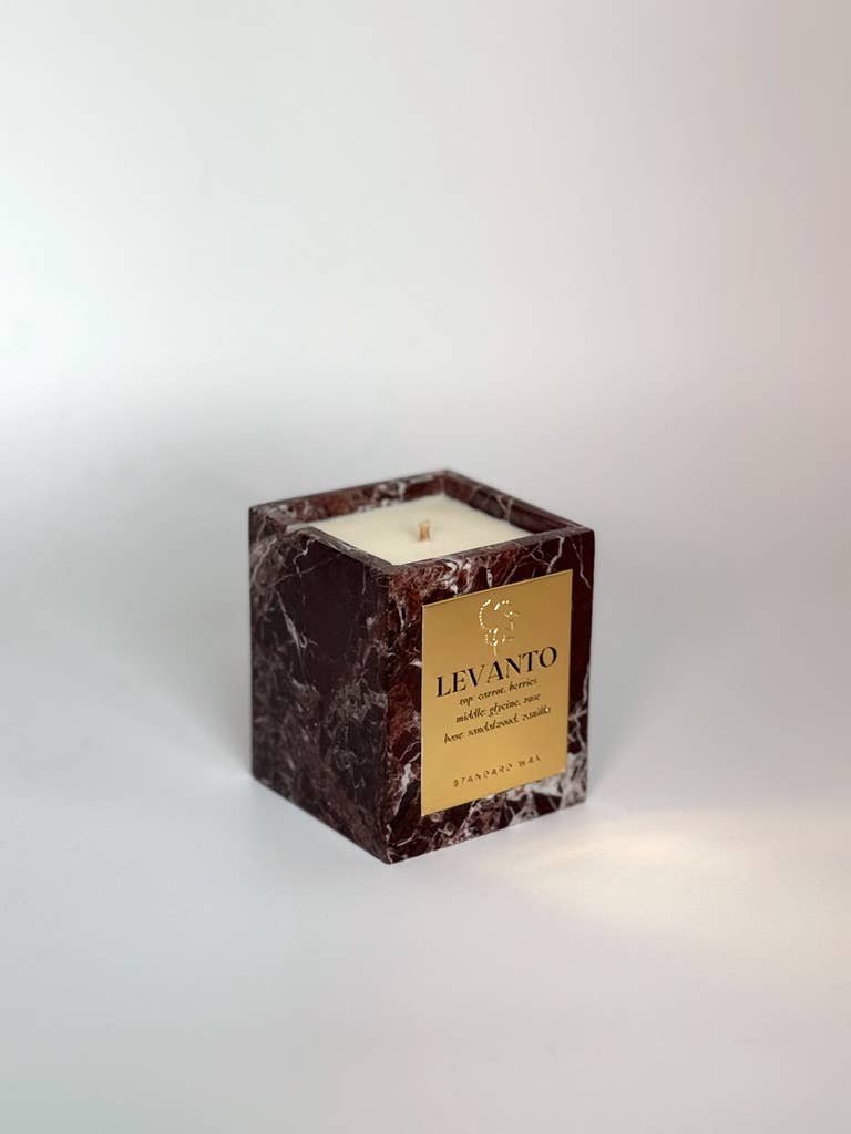 Standard Wax - Wholesale Jar/Filled Candle - MARBLE COLLECTION CANDLES6