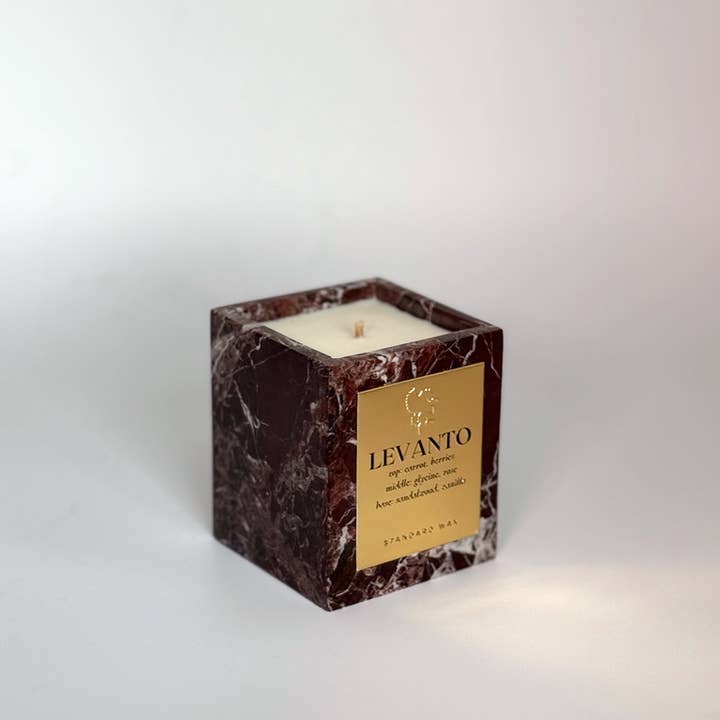 Standard Wax - Wholesale Jar/Filled Candle - MARBLE COLLECTION CANDLES6