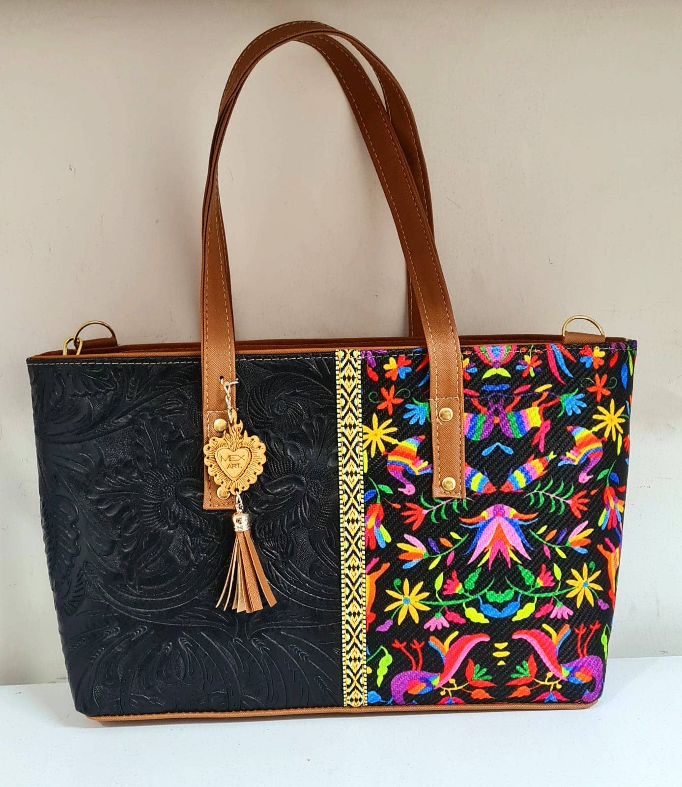 GMCE Global Trading, LLC - Wholesale Tote Bag - Unisex - Handmade Mexican Purse-Tote Bag Variety Of Colors9