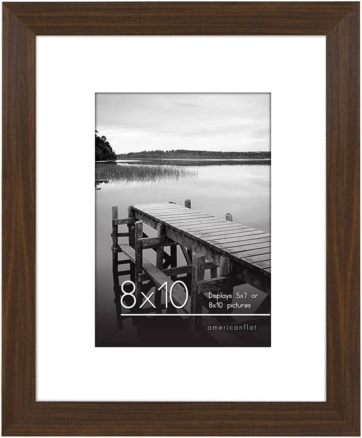 Americanflat - Wholesale Picture Frame - Americanflat Picture Frame with Mat Standard Molding148