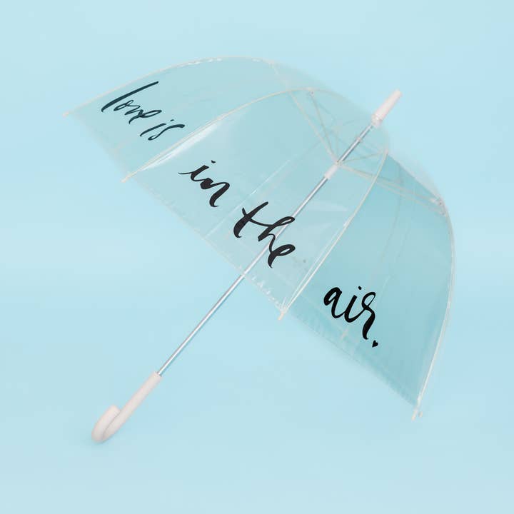 Kate Spade New York by Lifeguard Press - Wholesale Umbrella - Unisex - Umbrella (Clear), Love Is In The Air