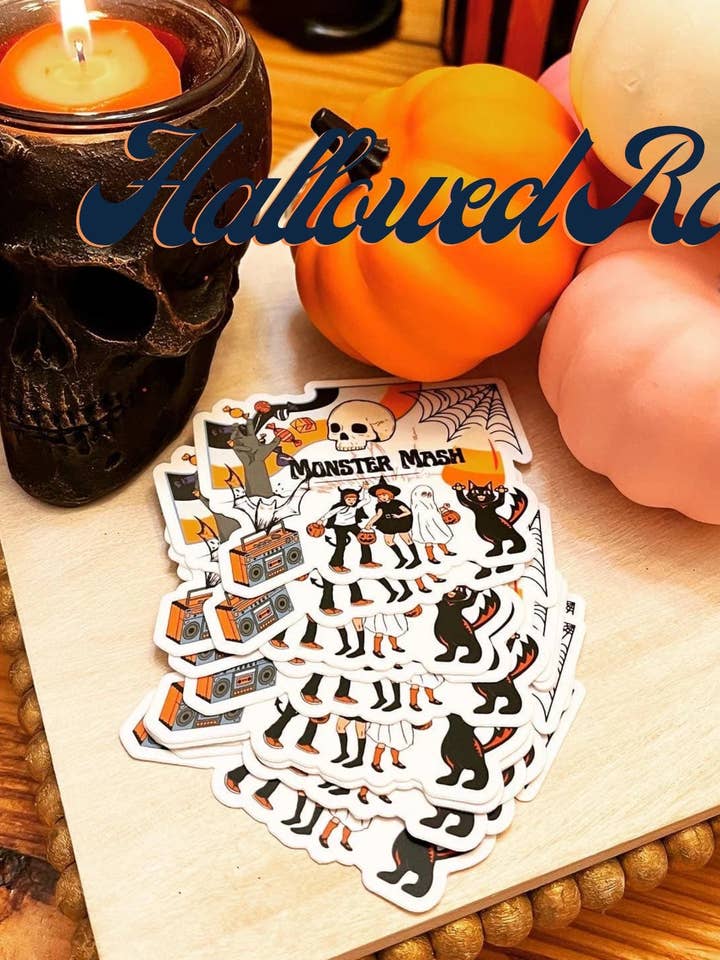 Autocollants d'Halloween - Monster Mash pour la vente par Hallowed Rose