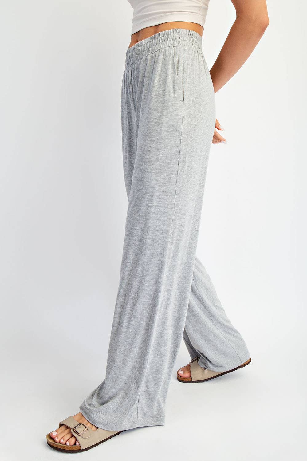 Rae Mode - Wholesale Pants - Women's - VISCOSE MODAL WIDE LEG PANT38