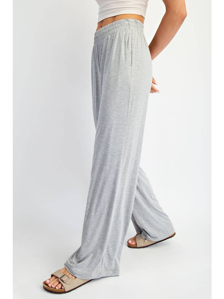 Rae Mode - Wholesale Pants - Women's - VISCOSE MODAL WIDE LEG PANT38