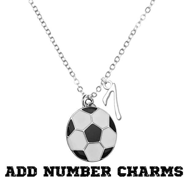 Soccer Ball Necklace and other Purchase Wholesale soccer ball charms. Free Returns & Net 60 Terms on Faire trending on Faire.