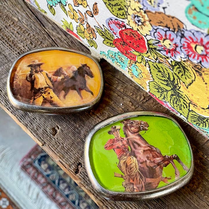 joeyfivecents - Wholesale Belt buckle – Unisex - Belt buckle, western - cowboy, wild west, book cover, unisex1