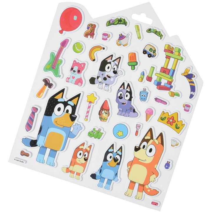 US Toy Company - Wholesale Sticker - Kids & Baby - Bluey Sticker Playsets2