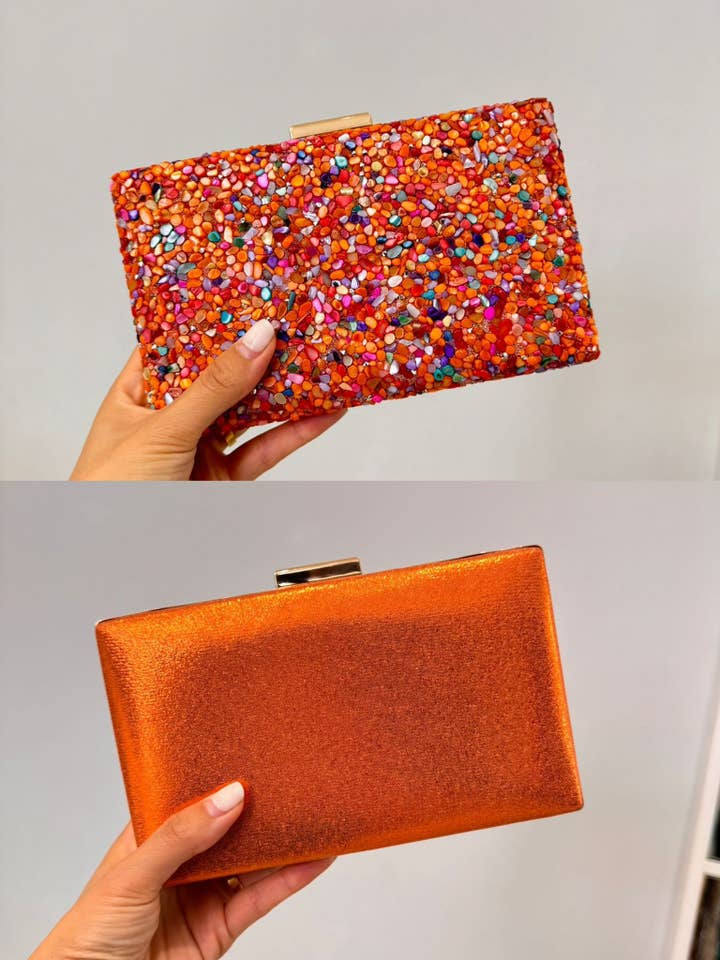Clutch/stone handbags BR4006 for wholesale by Invitadissimas