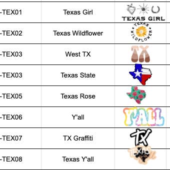 The Sticker Box | Texas Inspired Stickers & Magnets - Wholesale Magnet - Texas Acrylic Magnet – Souvenir & Gift Shop Favorite