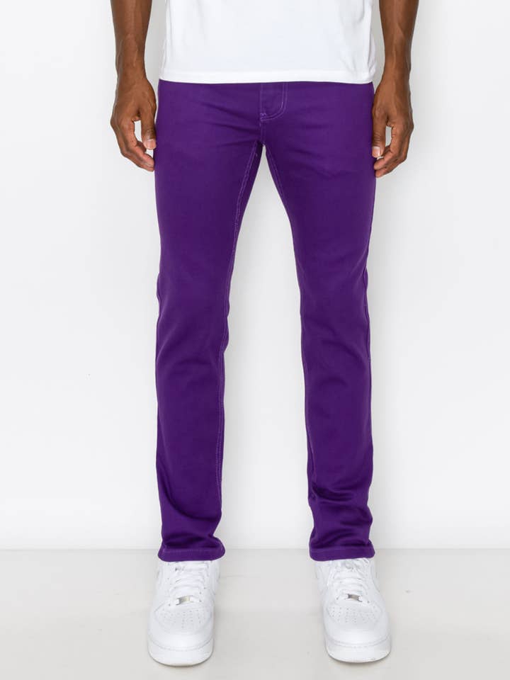 DL937 Skinny Fit Colored Jeans (Open Pack) for wholesale by Victorious