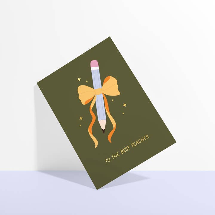 Sublime & Co. - Venta al por mayor Tarjetas de maestros/vuelta al cole - Tarjetas para el Mejor Profesor Tarjeta de Agradecimiento al Profesor