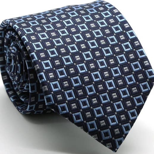 Ferrecci - Wholesale Necktie - Men's - Ferrecci - Men's Business Casual Necktie & Hanky Set - Y