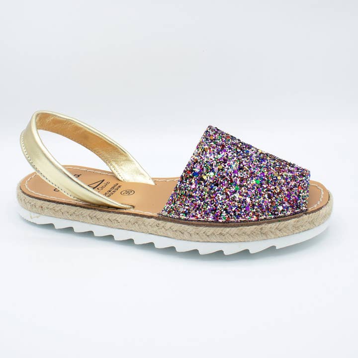 Menorquina Multi Glitter and other Purchase Wholesale glitter flip flops. Free Returns & Net 60 Terms on Faire trending on Faire.