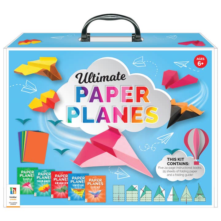 Ultimate Paper Planes Activity Case for wholesale by Hinkler Australia