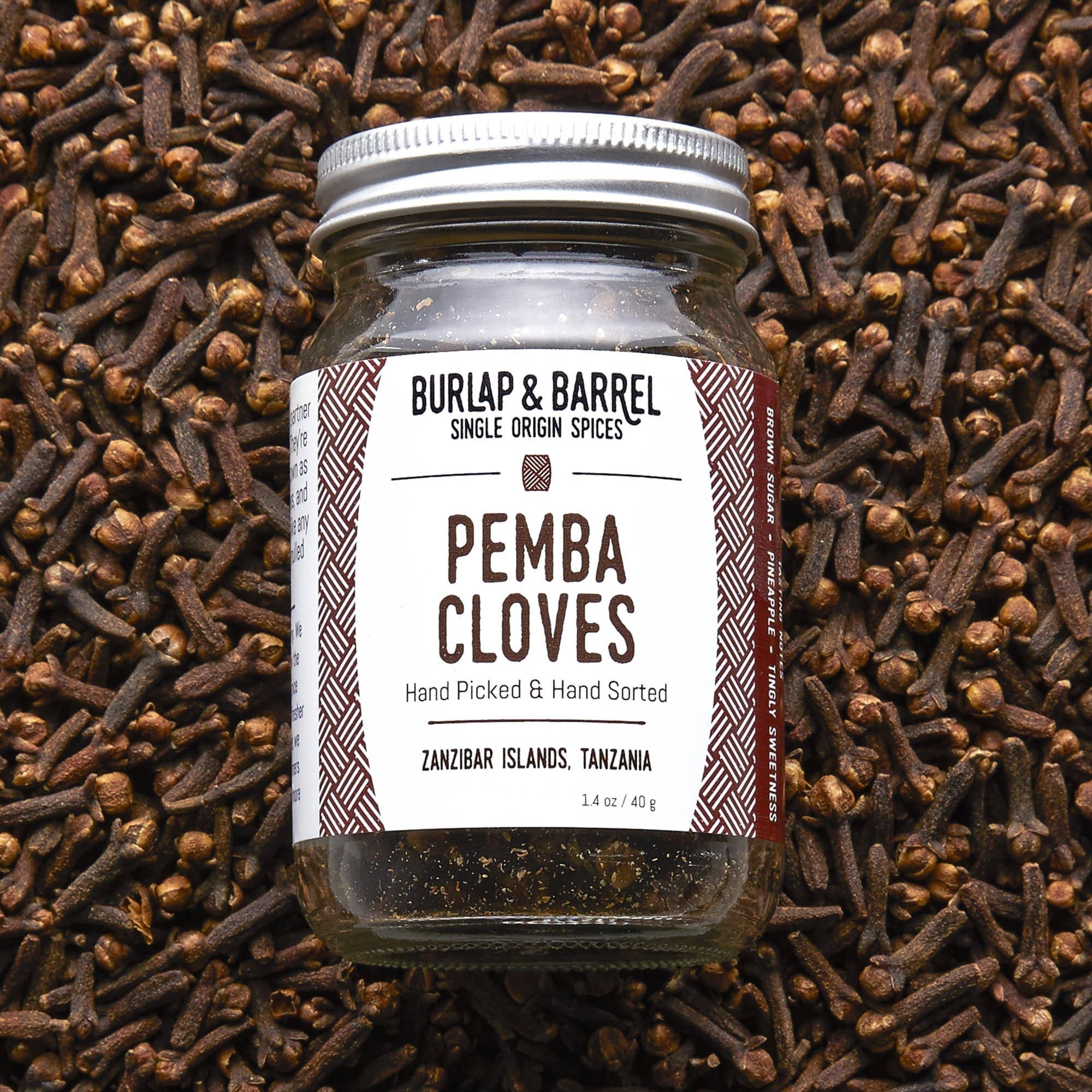 Burlap & Barrel - Wholesale Dried Spice - Pemba Cloves - Single Origin Spice & Seasoning