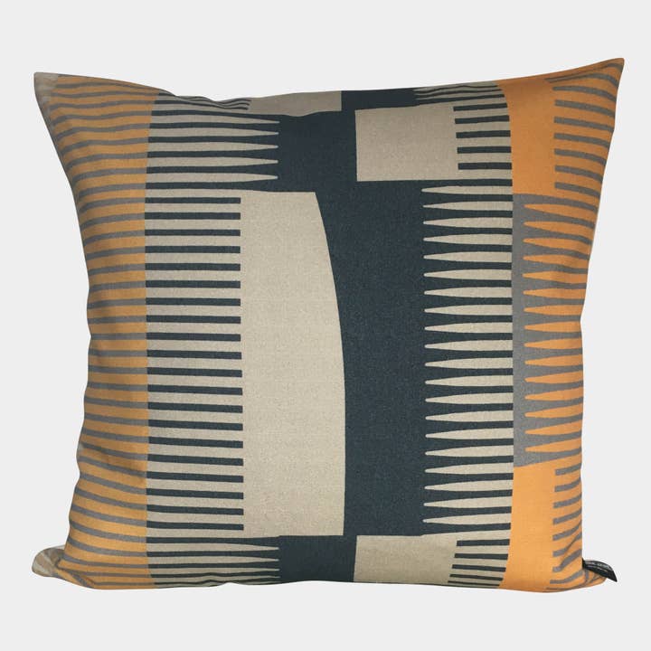 Combed Stripe Cushion - Square - for wholesale by Sharon Jane Studio